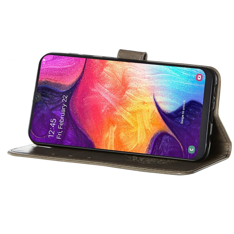 For Galaxy A50 Dream Catcher Printing Horizontal Flip Leather Case with Holder & Card Slots & Wallet & Lanyard