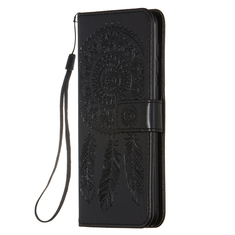 For Galaxy A50 Dream Catcher Printing Horizontal Flip Leather Case with Holder & Card Slots & Wallet & Lanyard