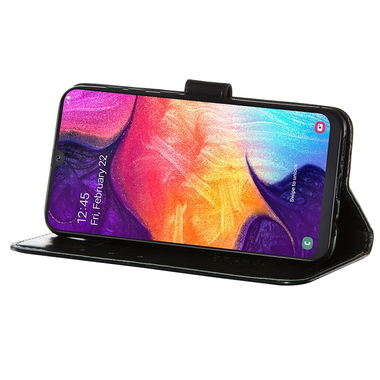 For Galaxy A50 Dream Catcher Printing Horizontal Flip Leather Case with Holder & Card Slots & Wallet & Lanyard