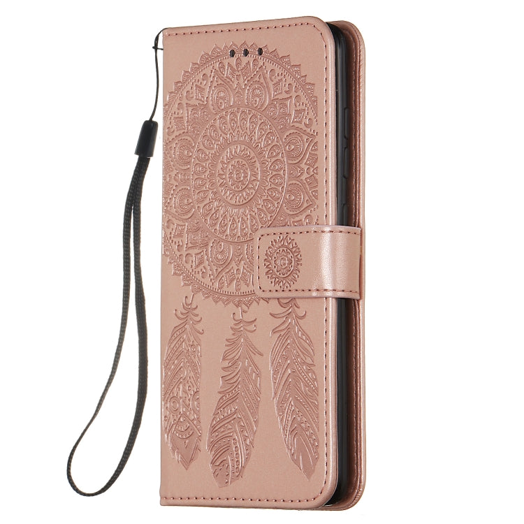 For Galaxy A51 Dream Catcher Printing Horizontal Flip Leather Case with Holder & Card Slots & Wallet & Lanyard