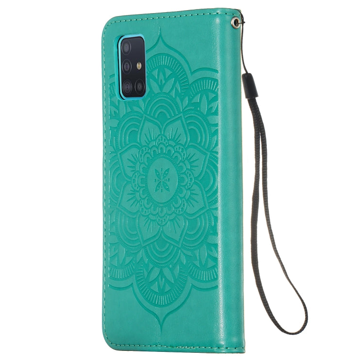 For Galaxy A51 Dream Catcher Printing Horizontal Flip Leather Case with Holder & Card Slots & Wallet & Lanyard