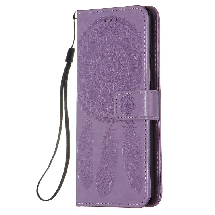 For Galaxy A51 Dream Catcher Printing Horizontal Flip Leather Case with Holder & Card Slots & Wallet & Lanyard