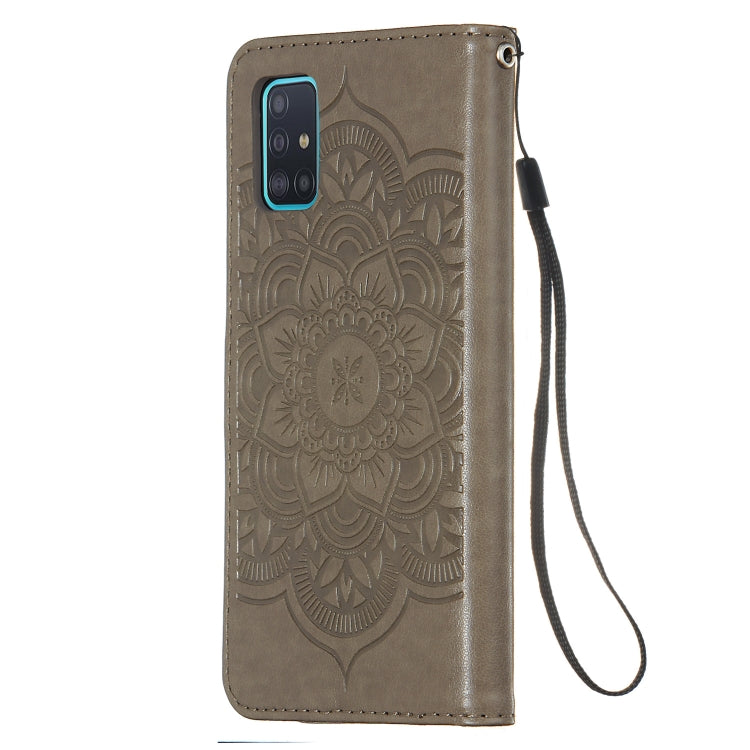 For Galaxy A51 Dream Catcher Printing Horizontal Flip Leather Case with Holder & Card Slots & Wallet & Lanyard