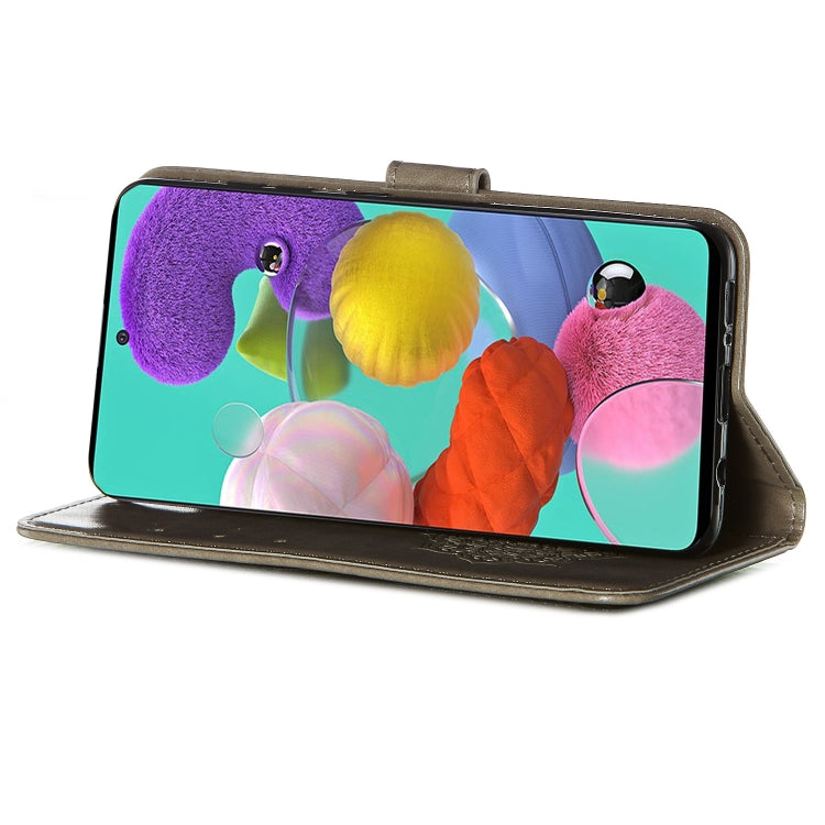 For Galaxy A51 Dream Catcher Printing Horizontal Flip Leather Case with Holder & Card Slots & Wallet & Lanyard