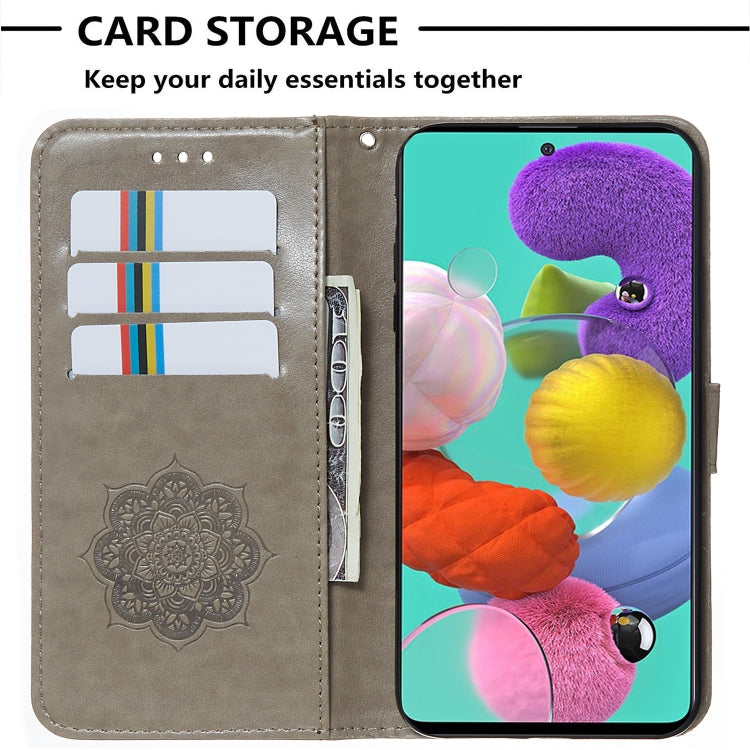 For Galaxy A51 Dream Catcher Printing Horizontal Flip Leather Case with Holder & Card Slots & Wallet & Lanyard
