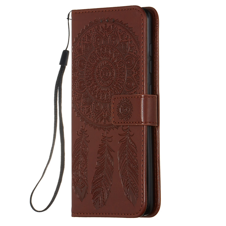 For Galaxy A51 Dream Catcher Printing Horizontal Flip Leather Case with Holder & Card Slots & Wallet & Lanyard