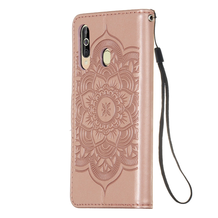 For Galaxy A60 Dream Catcher Printing Horizontal Flip Leather Case with Holder & Card Slots & Wallet & Lanyard