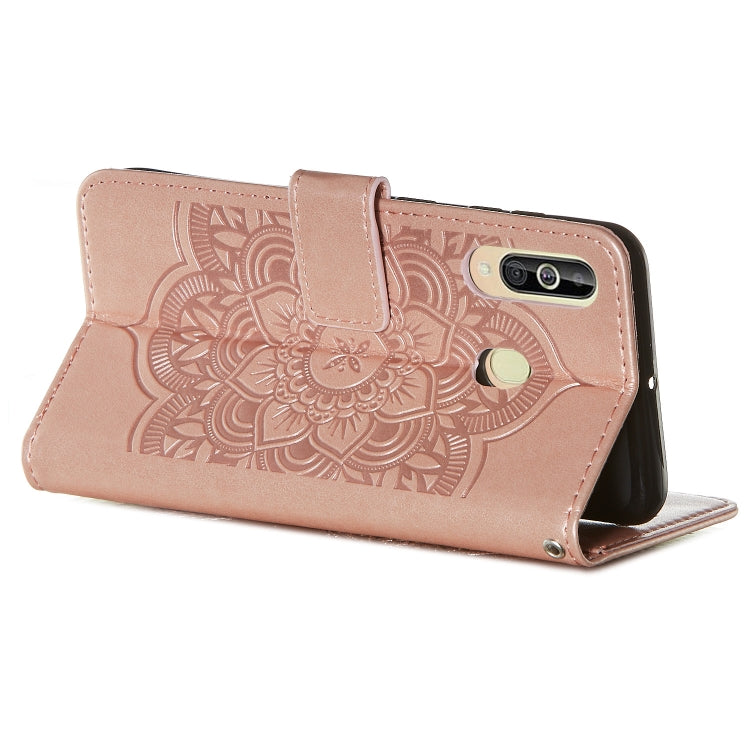 For Galaxy A60 Dream Catcher Printing Horizontal Flip Leather Case with Holder & Card Slots & Wallet & Lanyard