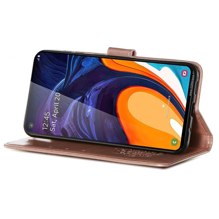 For Galaxy A60 Dream Catcher Printing Horizontal Flip Leather Case with Holder & Card Slots & Wallet & Lanyard