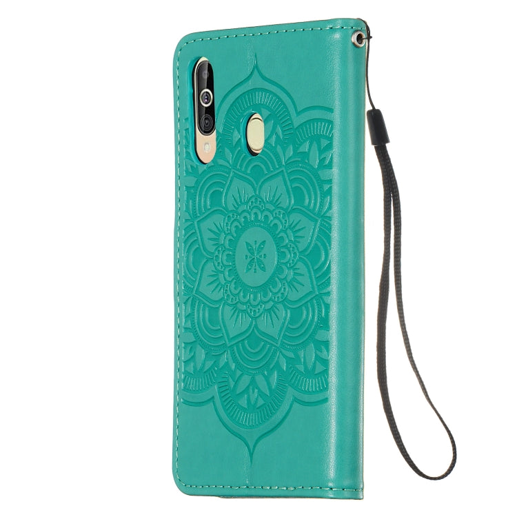 For Galaxy A60 Dream Catcher Printing Horizontal Flip Leather Case with Holder & Card Slots & Wallet & Lanyard