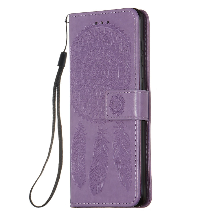 For Galaxy A60 Dream Catcher Printing Horizontal Flip Leather Case with Holder & Card Slots & Wallet & Lanyard