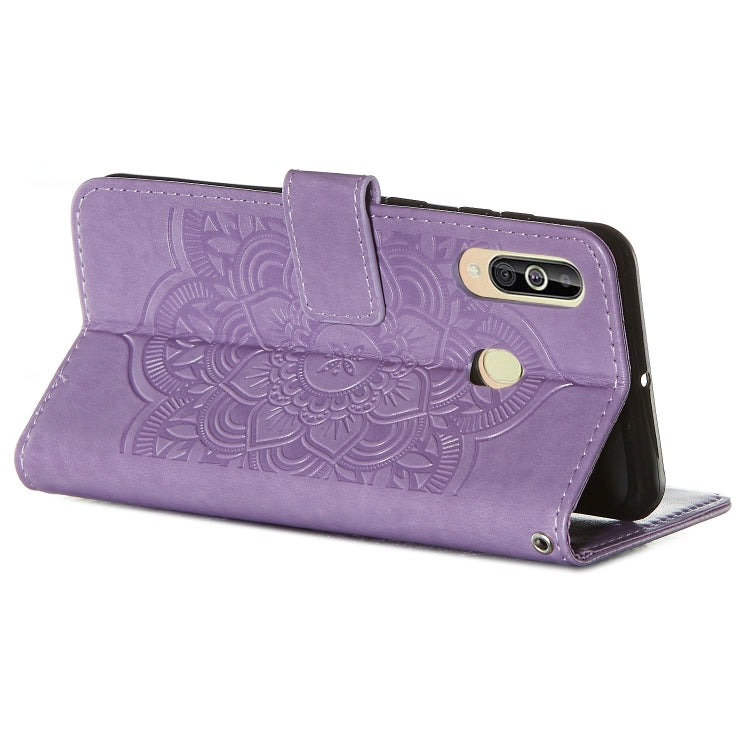 For Galaxy A60 Dream Catcher Printing Horizontal Flip Leather Case with Holder & Card Slots & Wallet & Lanyard