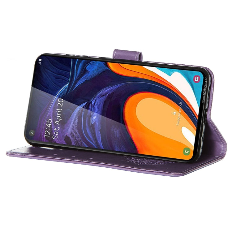 For Galaxy A60 Dream Catcher Printing Horizontal Flip Leather Case with Holder & Card Slots & Wallet & Lanyard