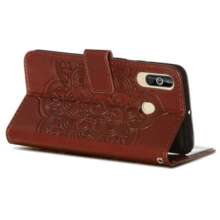 For Galaxy A60 Dream Catcher Printing Horizontal Flip Leather Case with Holder & Card Slots & Wallet & Lanyard