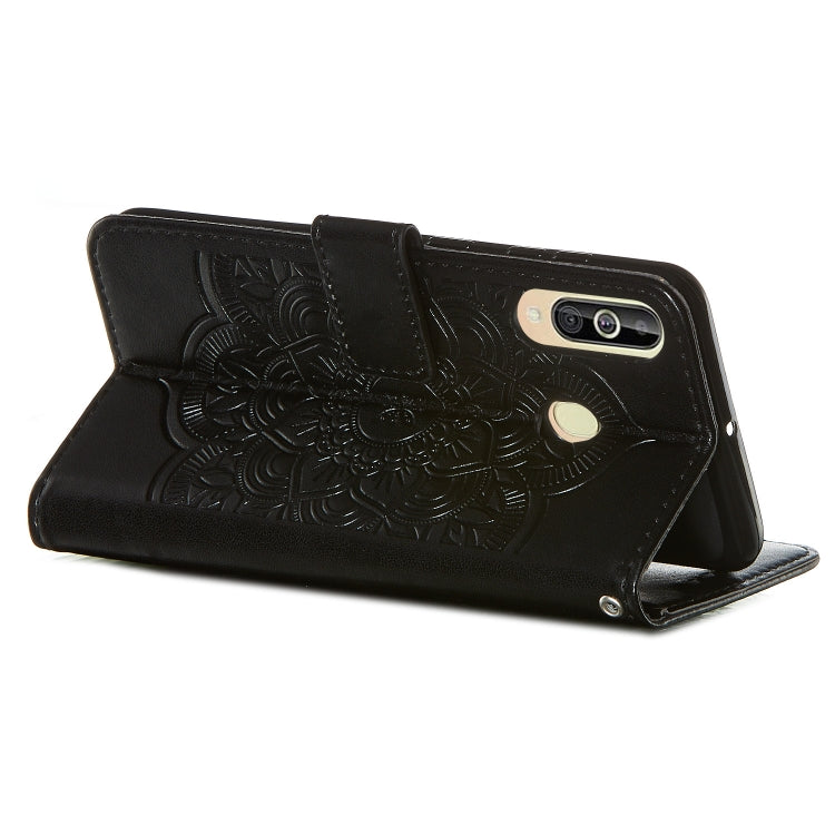 For Galaxy A60 Dream Catcher Printing Horizontal Flip Leather Case with Holder & Card Slots & Wallet & Lanyard