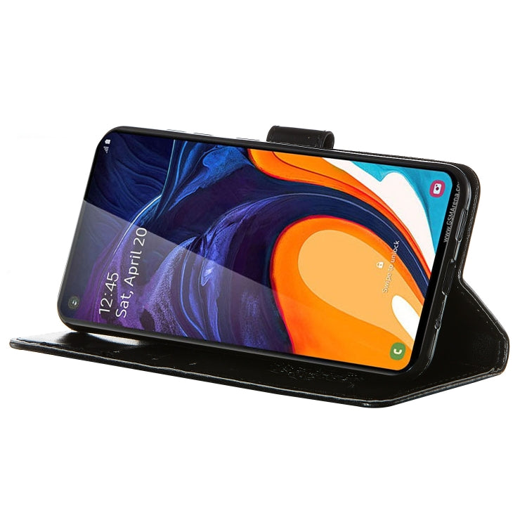 For Galaxy A60 Dream Catcher Printing Horizontal Flip Leather Case with Holder & Card Slots & Wallet & Lanyard