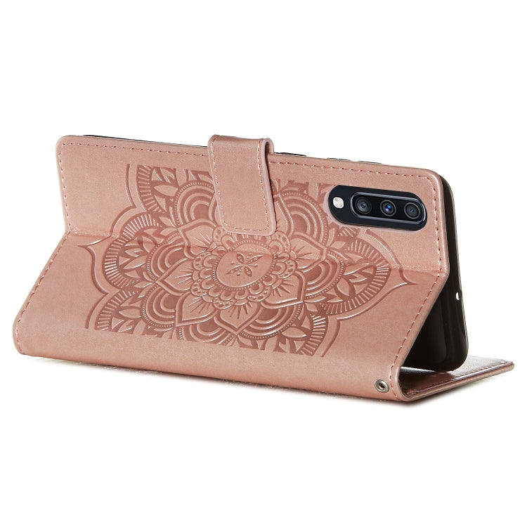For Galaxy A70 Dream Catcher Printing Horizontal Flip Leather Case with Holder & Card Slots & Wallet & Lanyard