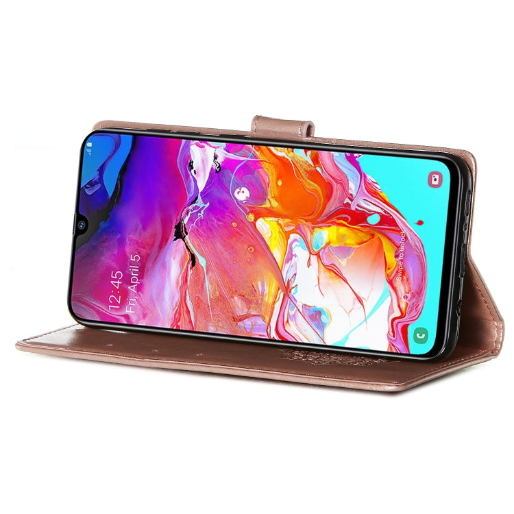 For Galaxy A70 Dream Catcher Printing Horizontal Flip Leather Case with Holder & Card Slots & Wallet & Lanyard