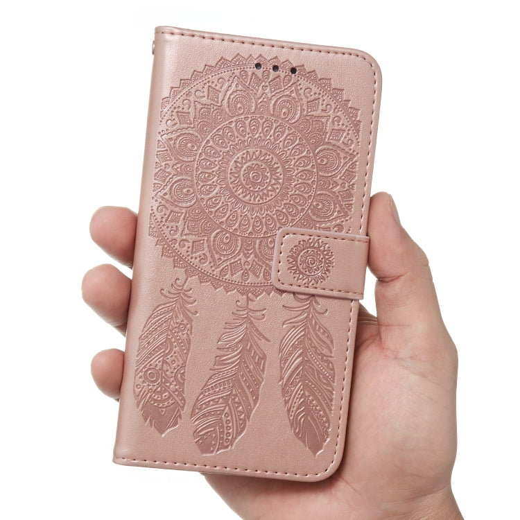 For Galaxy A70 Dream Catcher Printing Horizontal Flip Leather Case with Holder & Card Slots & Wallet & Lanyard