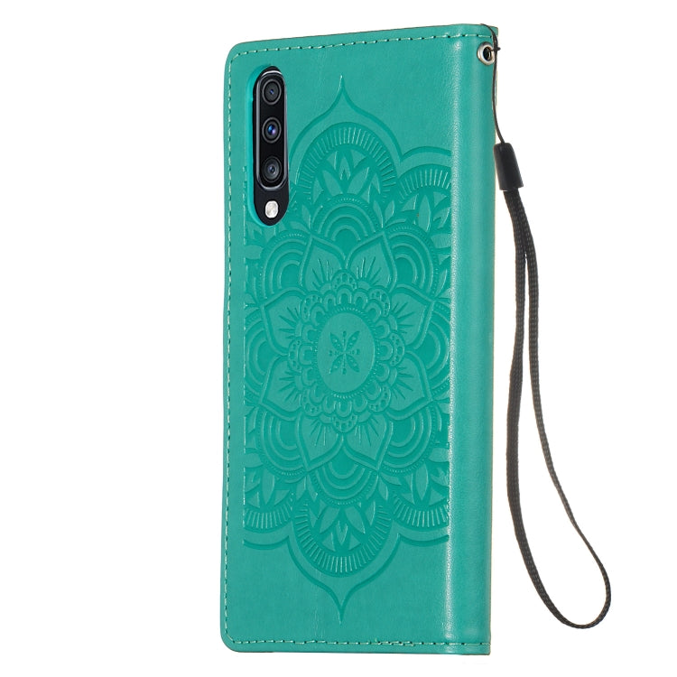 For Galaxy A70 Dream Catcher Printing Horizontal Flip Leather Case with Holder & Card Slots & Wallet & Lanyard