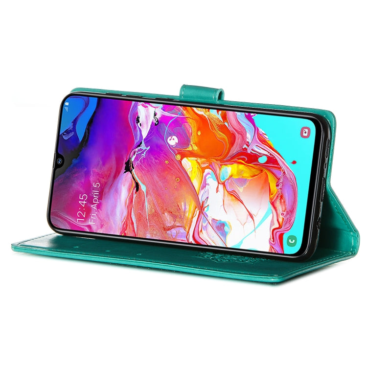 For Galaxy A70 Dream Catcher Printing Horizontal Flip Leather Case with Holder & Card Slots & Wallet & Lanyard