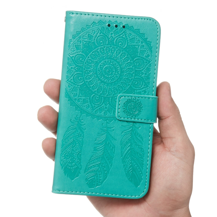 For Galaxy A70 Dream Catcher Printing Horizontal Flip Leather Case with Holder & Card Slots & Wallet & Lanyard