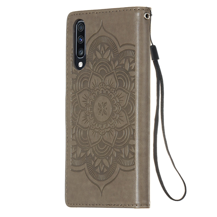 For Galaxy A70 Dream Catcher Printing Horizontal Flip Leather Case with Holder & Card Slots & Wallet & Lanyard