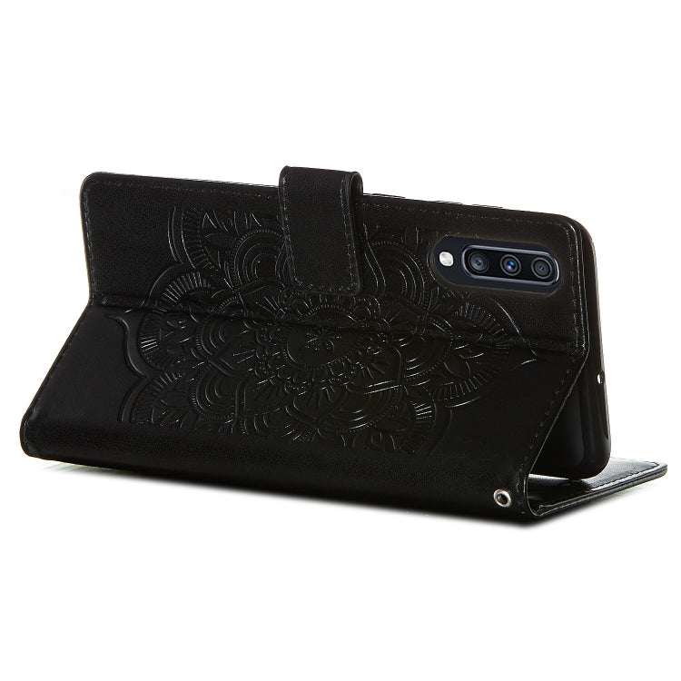 For Galaxy A70 Dream Catcher Printing Horizontal Flip Leather Case with Holder & Card Slots & Wallet & Lanyard