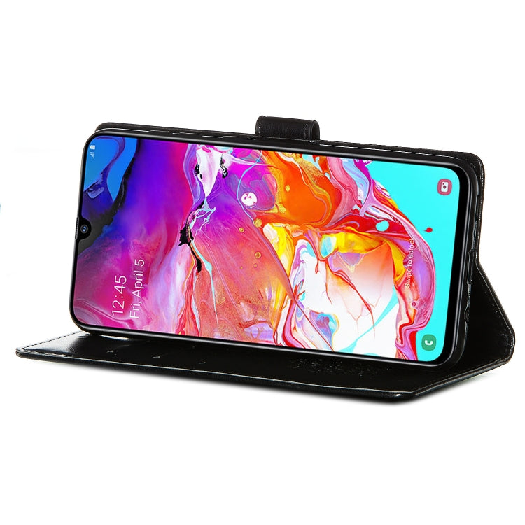 For Galaxy A70 Dream Catcher Printing Horizontal Flip Leather Case with Holder & Card Slots & Wallet & Lanyard