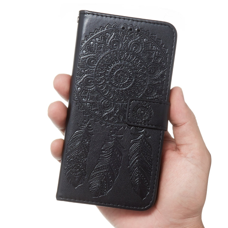 For Galaxy A70 Dream Catcher Printing Horizontal Flip Leather Case with Holder & Card Slots & Wallet & Lanyard