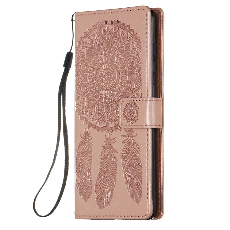 For Galaxy A71 Dream Catcher Printing Horizontal Flip Leather Case with Holder & Card Slots & Wallet & Lanyard