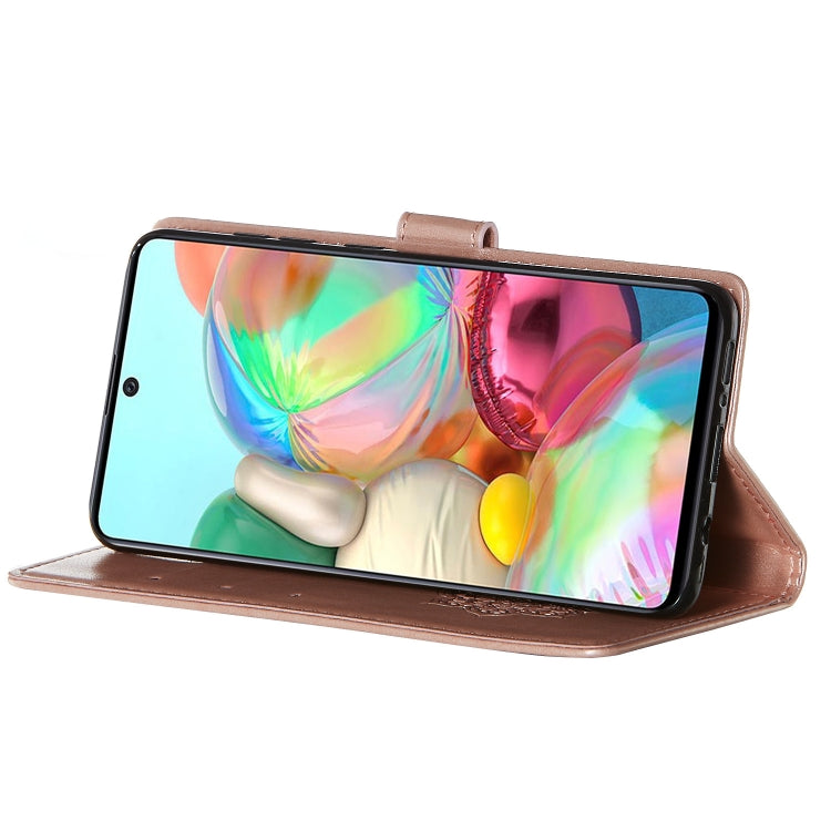 For Galaxy A71 Dream Catcher Printing Horizontal Flip Leather Case with Holder & Card Slots & Wallet & Lanyard