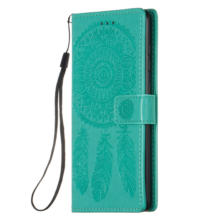 For Galaxy A71 Dream Catcher Printing Horizontal Flip Leather Case with Holder & Card Slots & Wallet & Lanyard