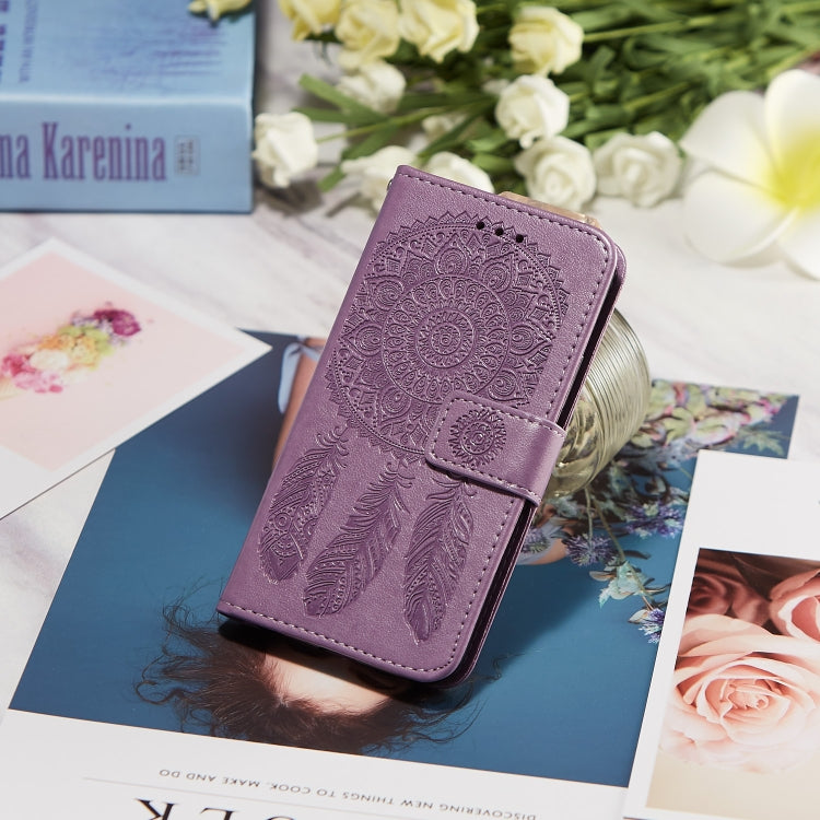 For Galaxy A71 Dream Catcher Printing Horizontal Flip Leather Case with Holder & Card Slots & Wallet & Lanyard