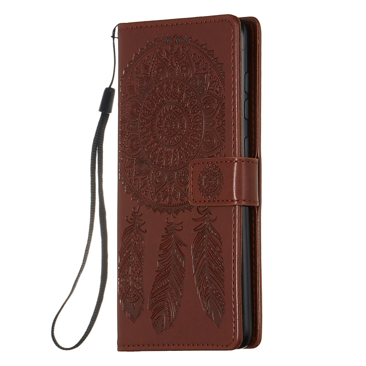 For Galaxy A71 Dream Catcher Printing Horizontal Flip Leather Case with Holder & Card Slots & Wallet & Lanyard