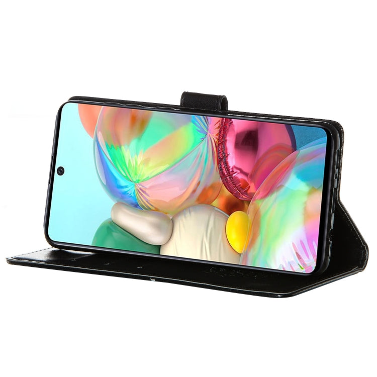 For Galaxy A71 Dream Catcher Printing Horizontal Flip Leather Case with Holder & Card Slots & Wallet & Lanyard