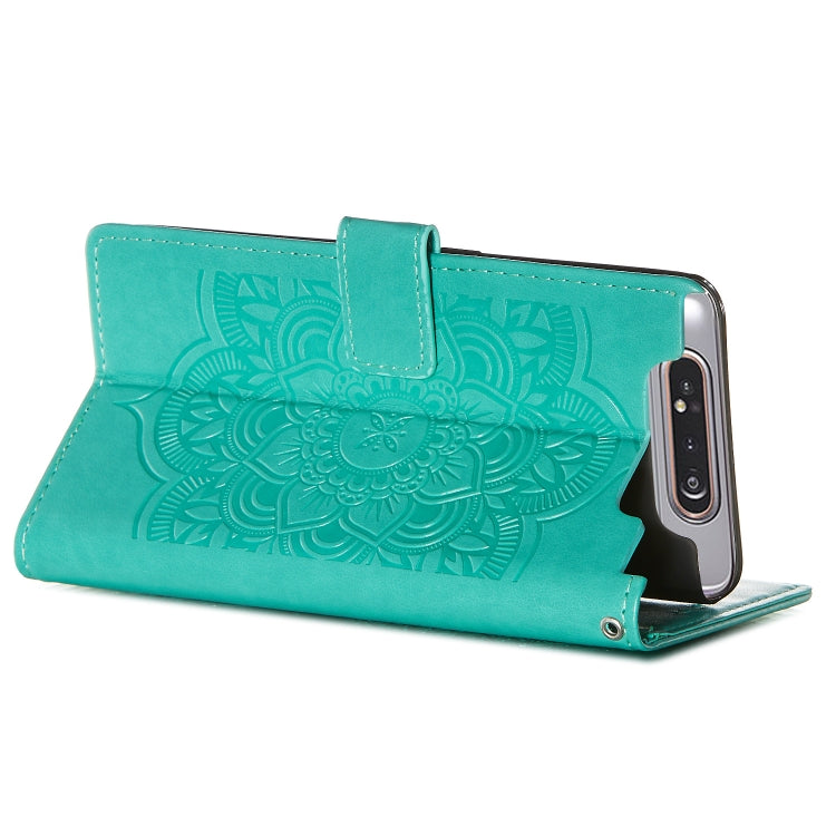 For Galaxy A80 Dream Catcher Printing Horizontal Flip Leather Case with Holder & Card Slots & Wallet & Lanyard