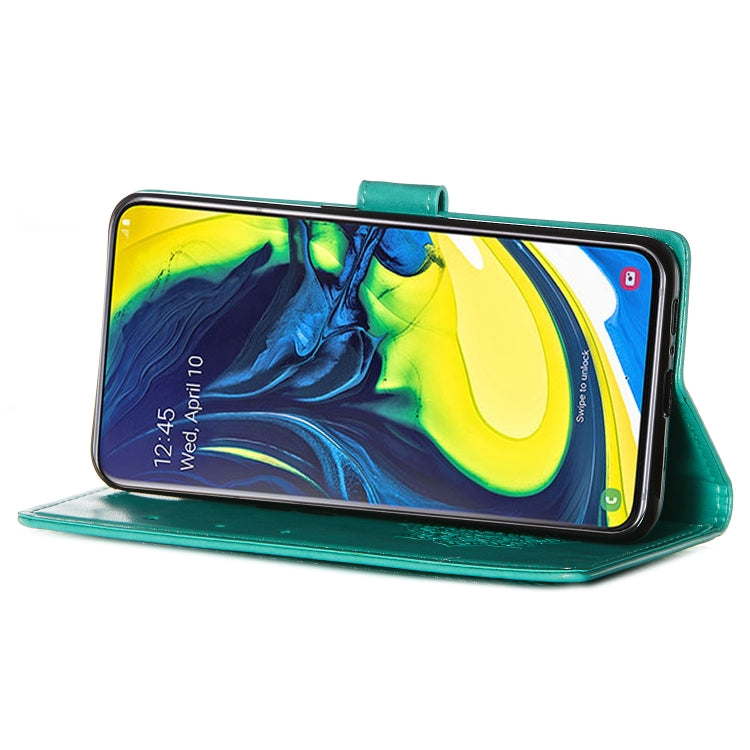 For Galaxy A80 Dream Catcher Printing Horizontal Flip Leather Case with Holder & Card Slots & Wallet & Lanyard