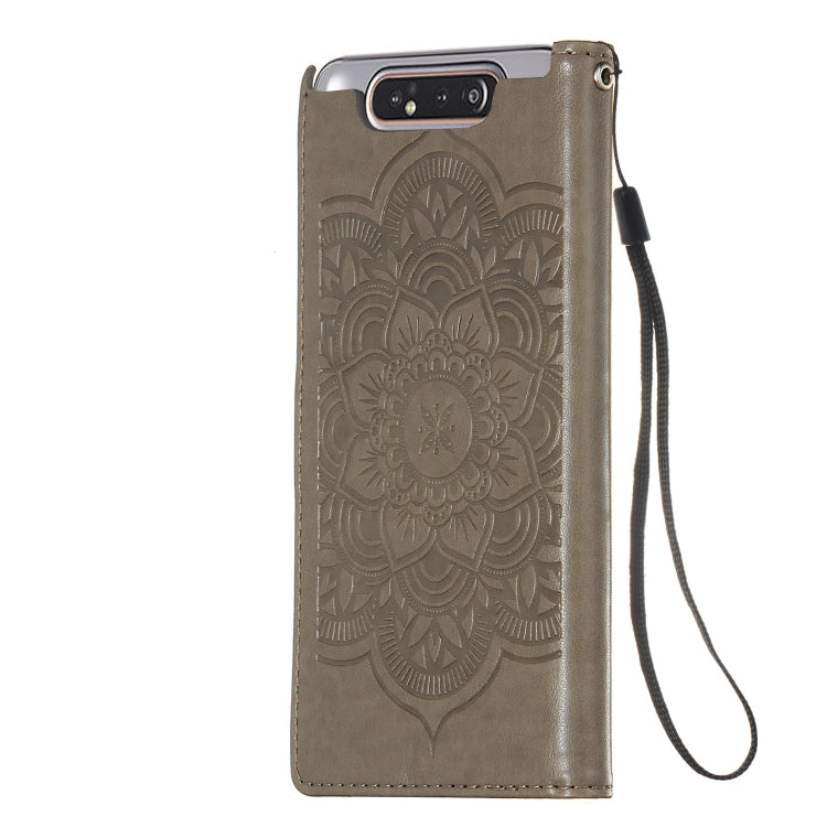 For Galaxy A80 Dream Catcher Printing Horizontal Flip Leather Case with Holder & Card Slots & Wallet & Lanyard