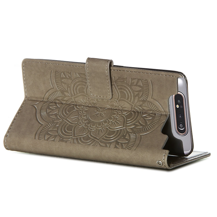 For Galaxy A80 Dream Catcher Printing Horizontal Flip Leather Case with Holder & Card Slots & Wallet & Lanyard