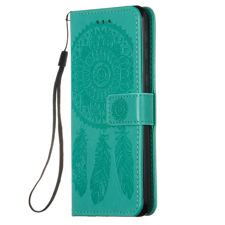 For Galaxy M20 Dream Catcher Printing Horizontal Flip Leather Case with Holder & Card Slots & Wallet & Lanyard