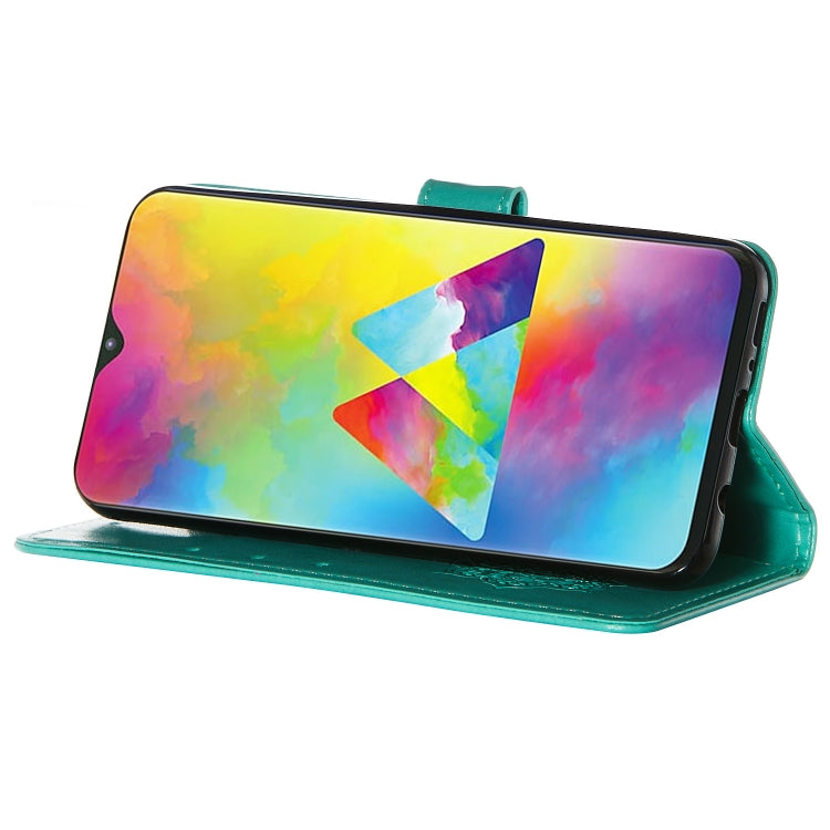 For Galaxy M20 Dream Catcher Printing Horizontal Flip Leather Case with Holder & Card Slots & Wallet & Lanyard