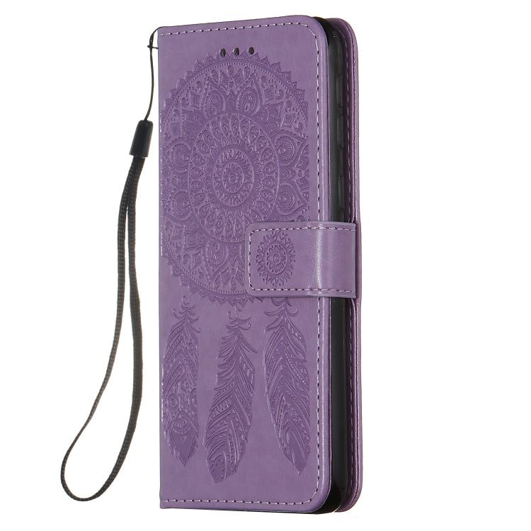 For Galaxy M20 Dream Catcher Printing Horizontal Flip Leather Case with Holder & Card Slots & Wallet & Lanyard