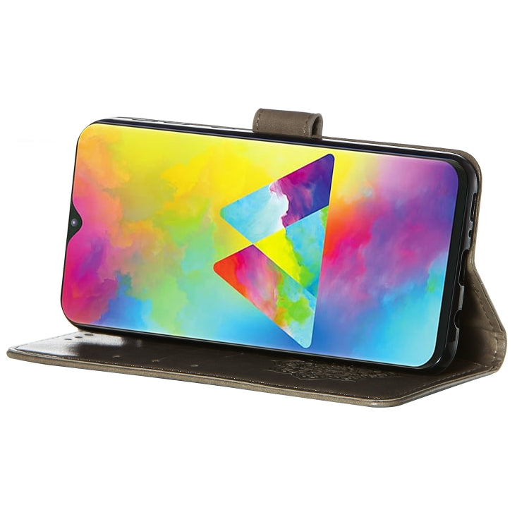 For Galaxy M20 Dream Catcher Printing Horizontal Flip Leather Case with Holder & Card Slots & Wallet & Lanyard