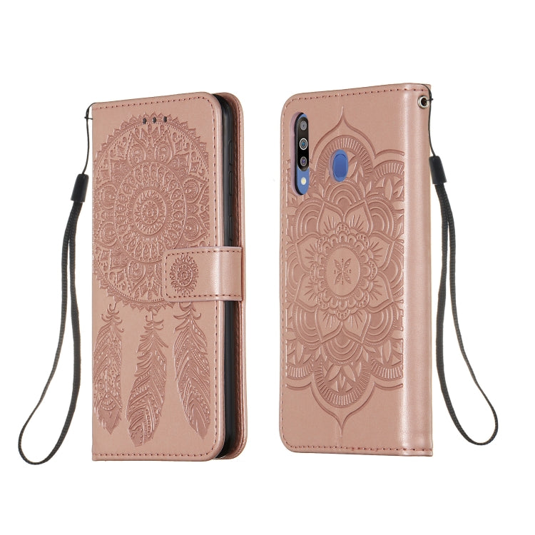 For Galaxy M30 Dream Catcher Printing Horizontal Flip Leather Case with Holder & Card Slots & Wallet & Lanyard