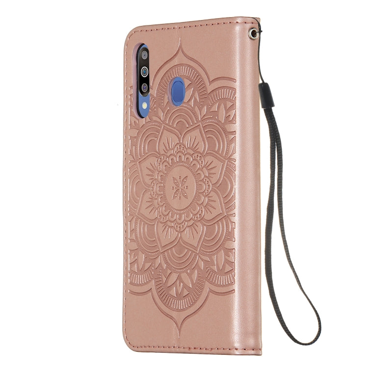 For Galaxy M30 Dream Catcher Printing Horizontal Flip Leather Case with Holder & Card Slots & Wallet & Lanyard