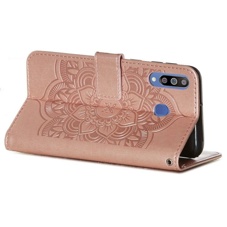 For Galaxy M30 Dream Catcher Printing Horizontal Flip Leather Case with Holder & Card Slots & Wallet & Lanyard