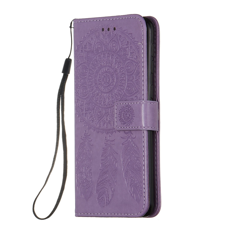 For Galaxy M30 Dream Catcher Printing Horizontal Flip Leather Case with Holder & Card Slots & Wallet & Lanyard