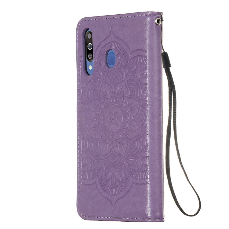 For Galaxy M30 Dream Catcher Printing Horizontal Flip Leather Case with Holder & Card Slots & Wallet & Lanyard