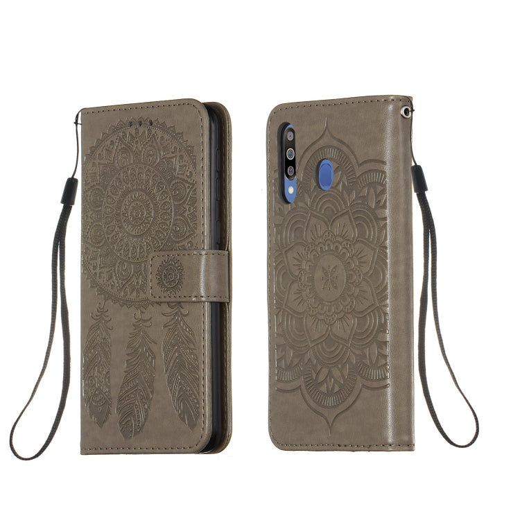 For Galaxy M30 Dream Catcher Printing Horizontal Flip Leather Case with Holder & Card Slots & Wallet & Lanyard